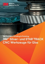 3M Silver- und STAR TRACK CNC Werkzeuge für Glas